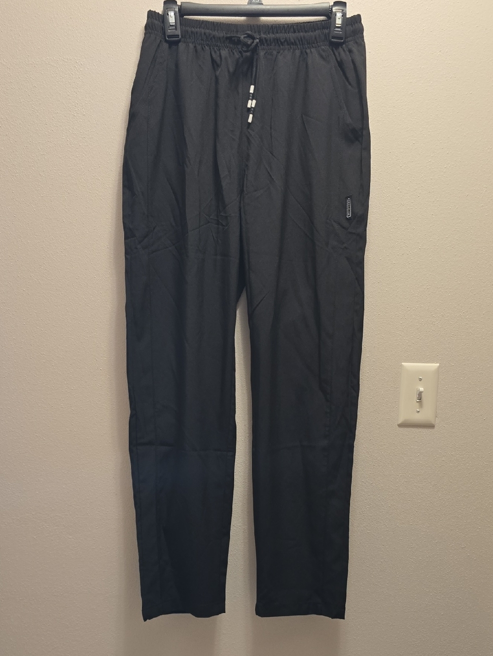 Men's Black Lightweight Drawstring Joggers